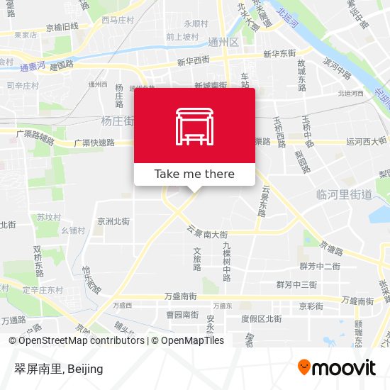 翠屏南里 map