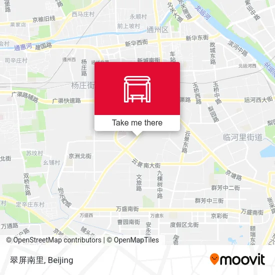 翠屏南里 map
