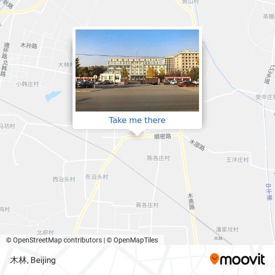 木林 map