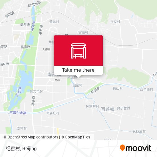 纪窑村 map