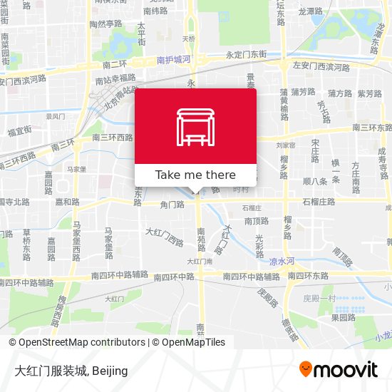 大红门服装城 map