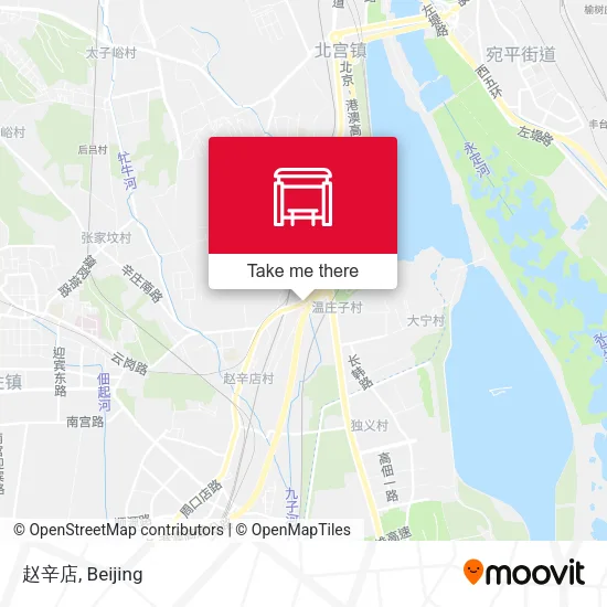 赵辛店 map
