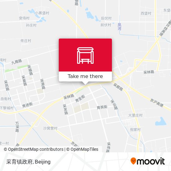 采育镇政府 map