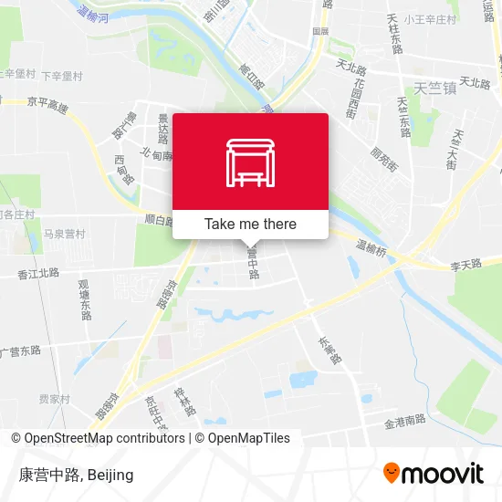 康营中路 map