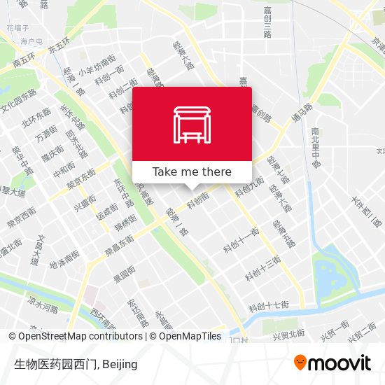 生物医药园西门 map