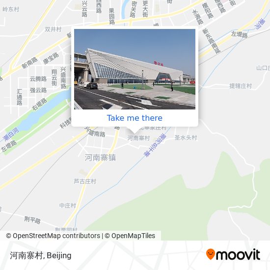 河南寨村 map