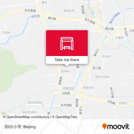 阳坊小学 map