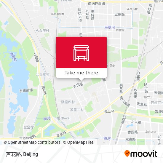 芦花路 map