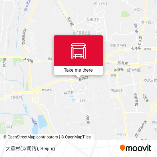 大董村(京周路) map