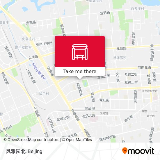 风雅园北 map