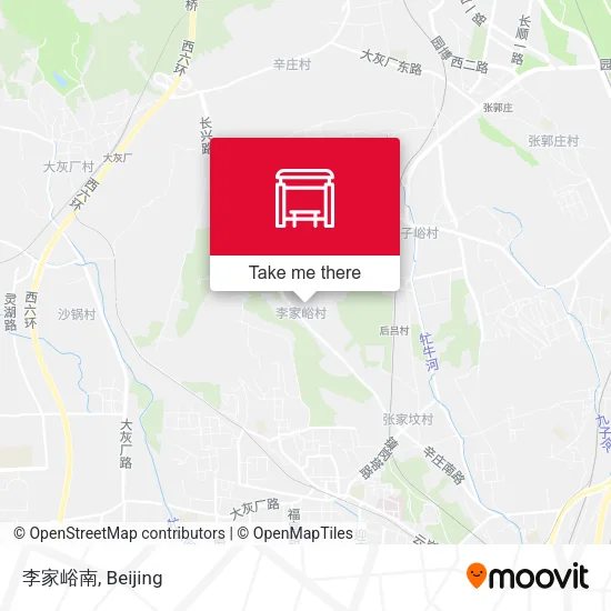 李家峪南 map