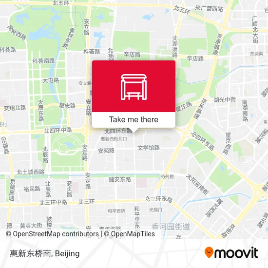 惠新东桥南 map