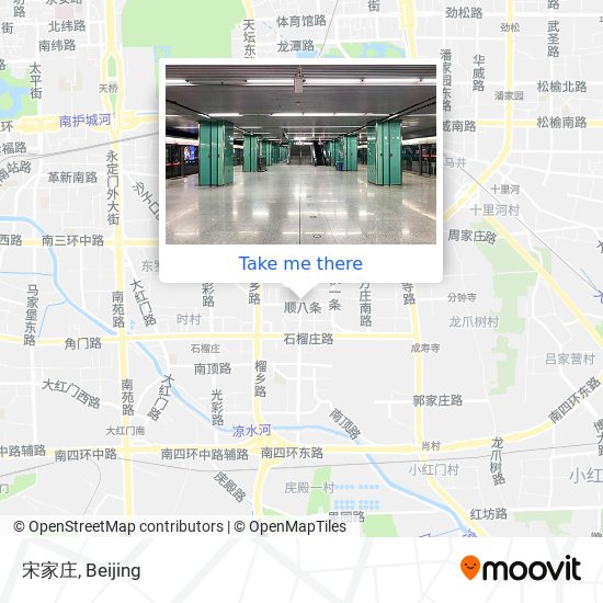 宋家庄 map