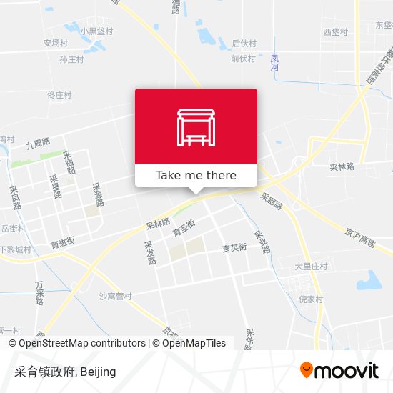 采育镇政府 map