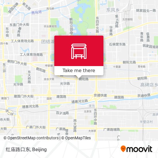红庙路口东 map