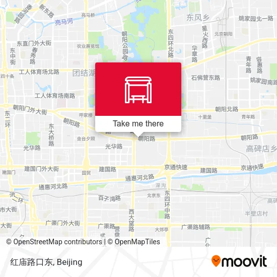 红庙路口东 map