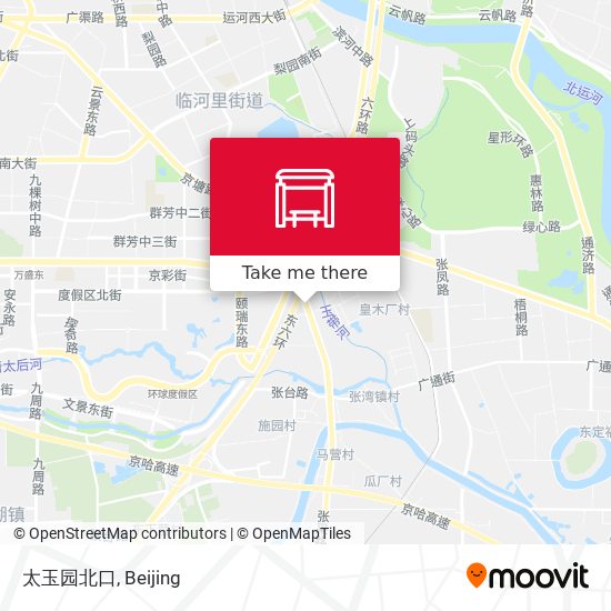 太玉园北口 map
