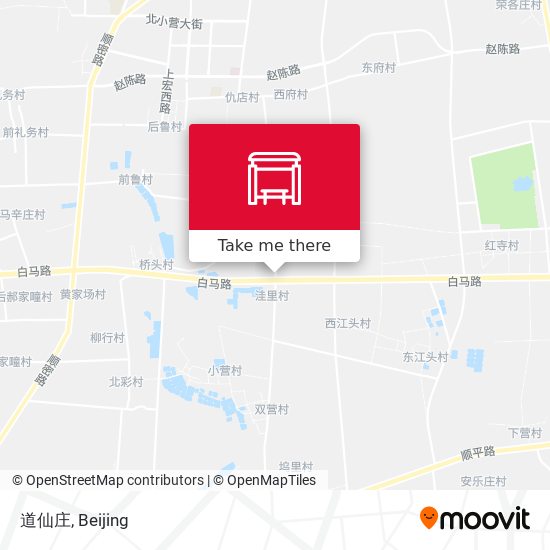 道仙庄 map