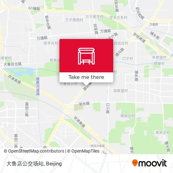 大鲁店公交场站 map