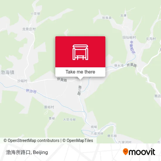 渤海所路口 map