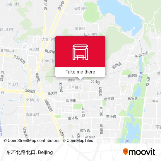 东环北路北口 map