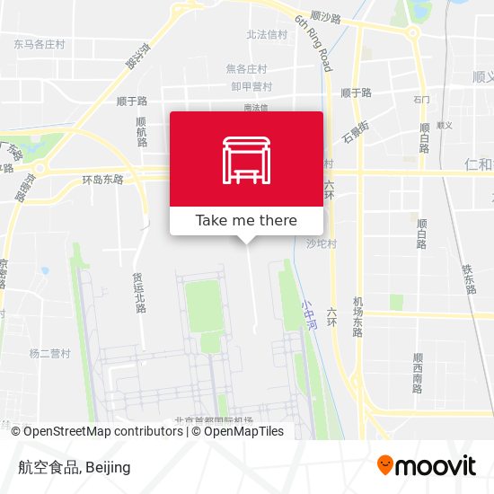 航空食品 map