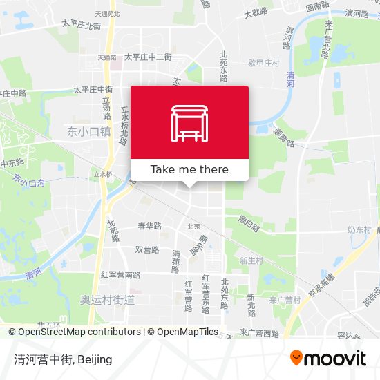 清河营中街 map