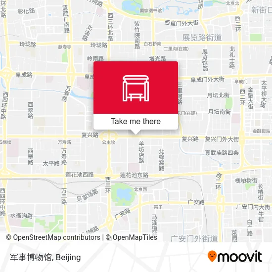 军事博物馆 map