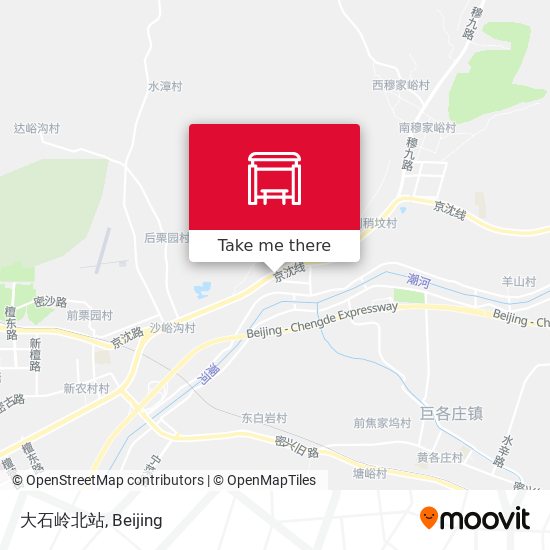 大石岭北站 map