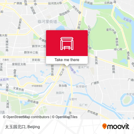 太玉园北口 map