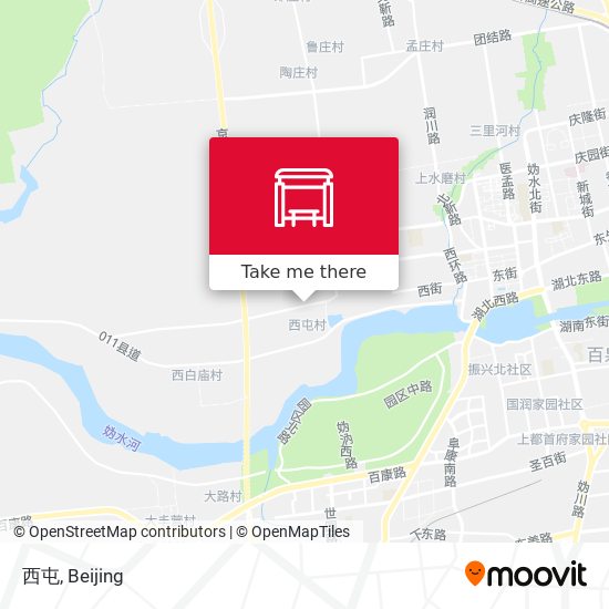 西屯 map