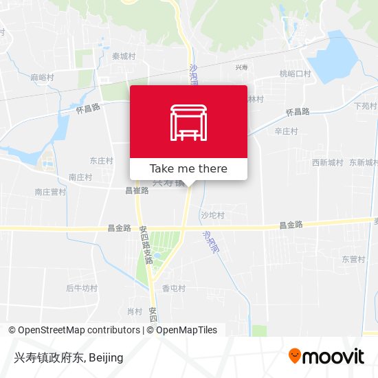 兴寿镇政府东 map