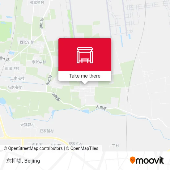 东押堤 map