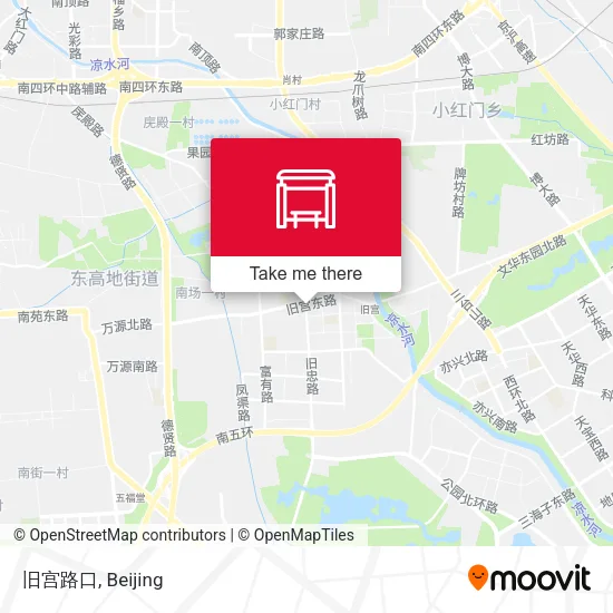 旧宫路口 map