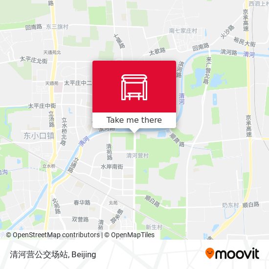 清河营公交场站 map
