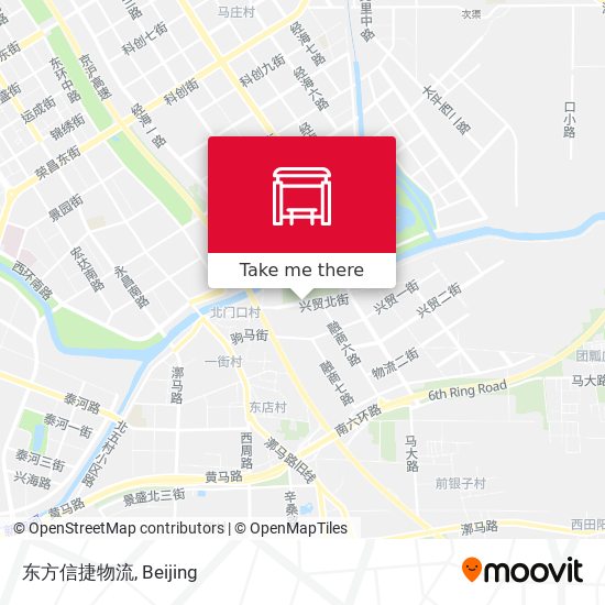 东方信捷物流 map