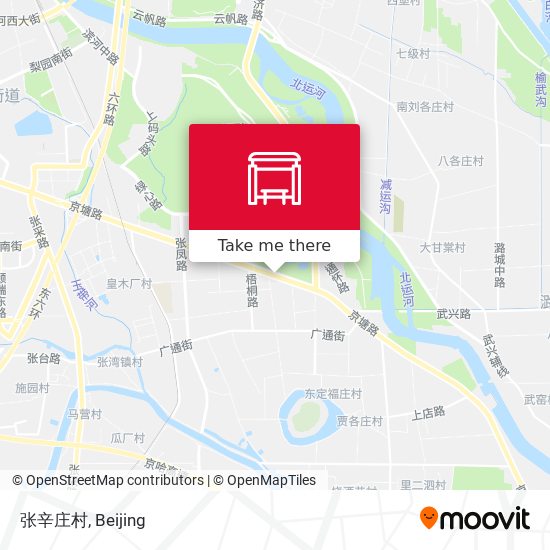 张辛庄村 map