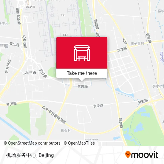 机场服务中心 map