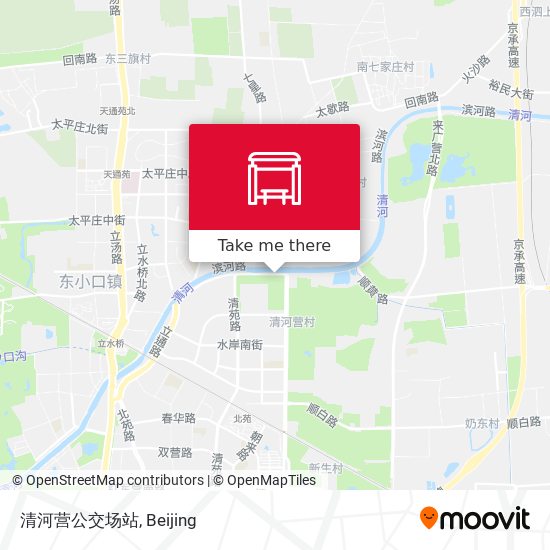 清河营公交场站 map