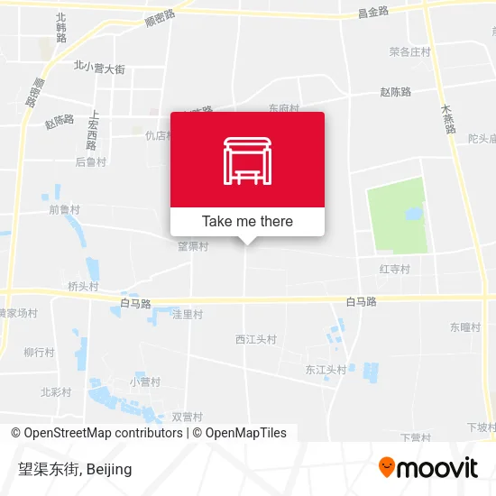 望渠东街 map