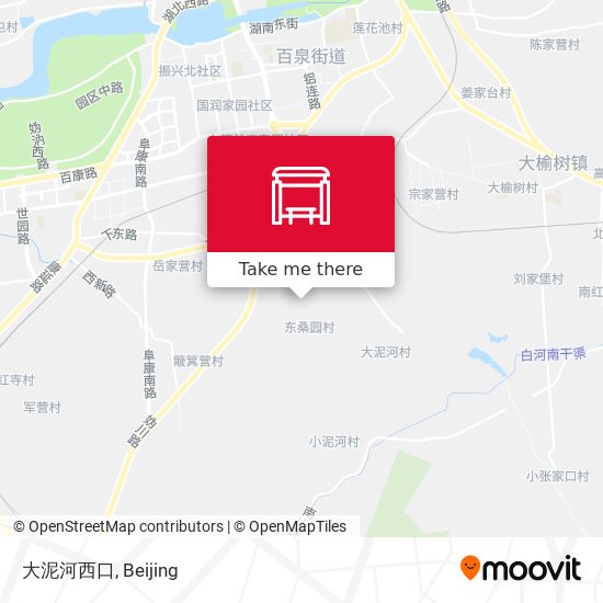 大泥河西口 map