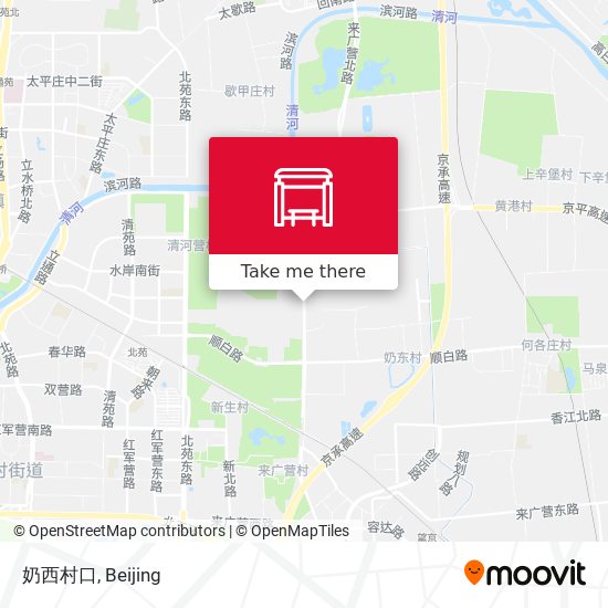 奶西村口 map