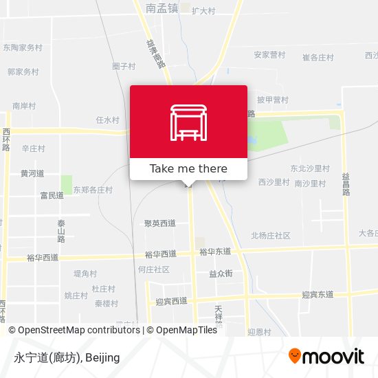 永宁道(廊坊) map