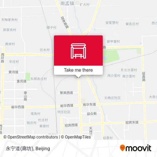 永宁道(廊坊) map