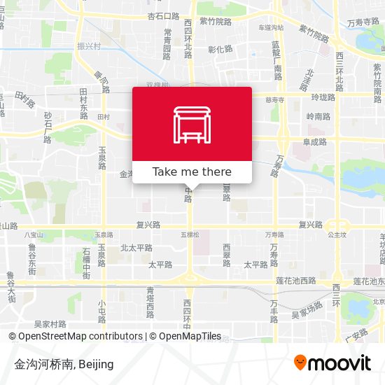 金沟河桥南 map