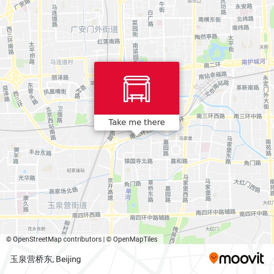 玉泉营桥东 map