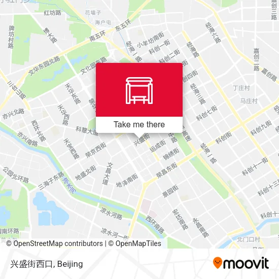 兴盛街西口 map