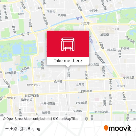王庄路北口 map