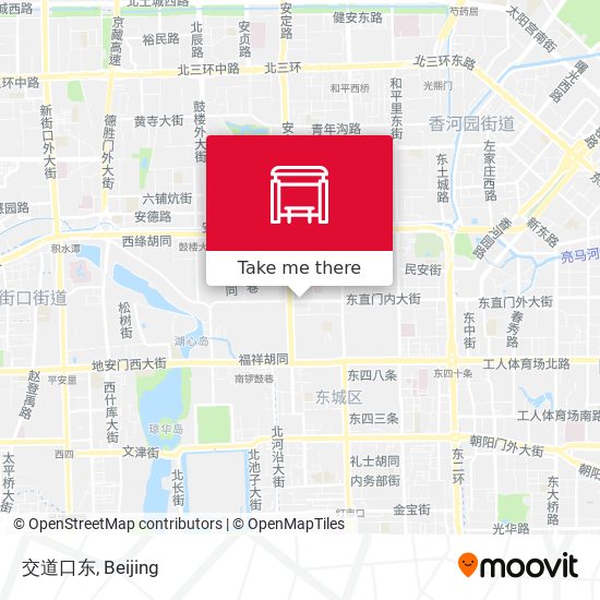 交道口东 map
