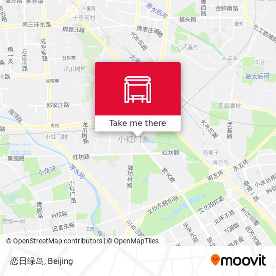 恋日绿岛 map